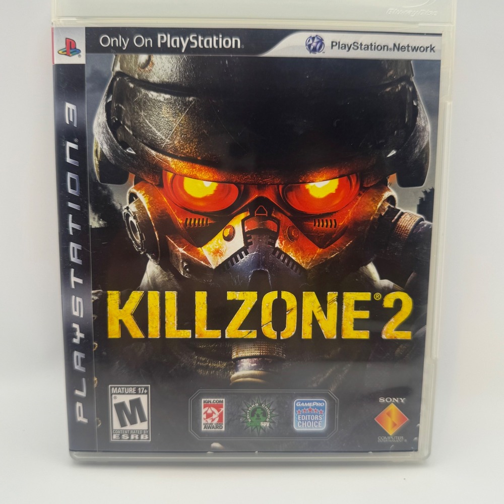 Killzone 2 Sony PlayStation 3 PS3 Game NTSC BCUS-98116 Not For Resale CIB
